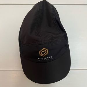 Black running hat - never been worn!